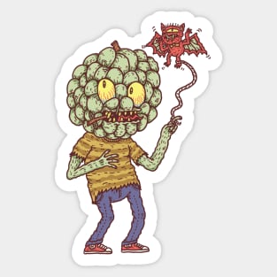 Sugar-apple Man Sticker